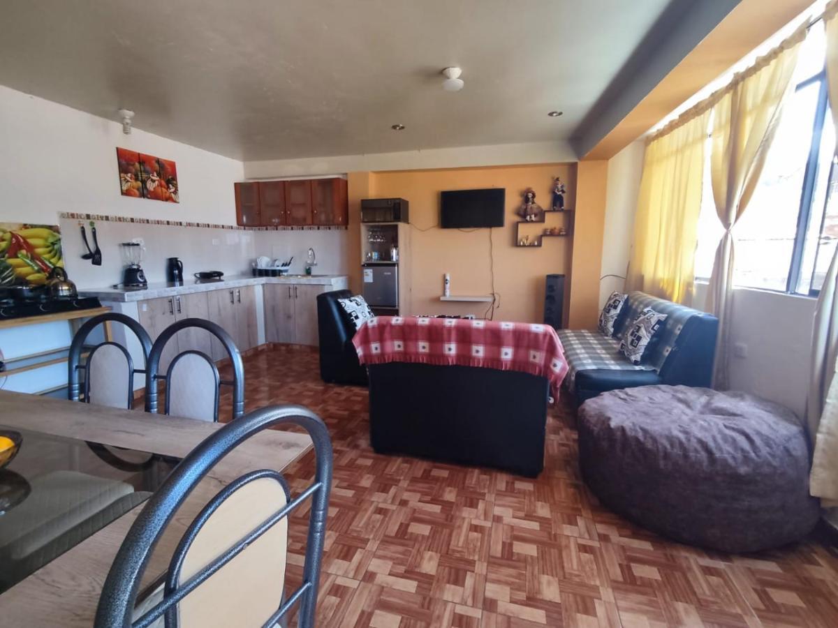 Hospedaje De La Cuba Apartment Cusco Bagian luar foto